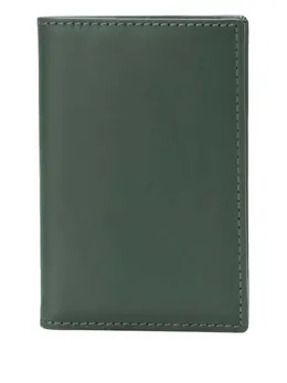 Comme Des Garçons Wallet: Зелёный картхолдер 