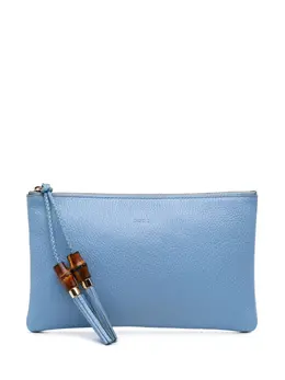Gucci Pre-Owned: Голубой клатч 