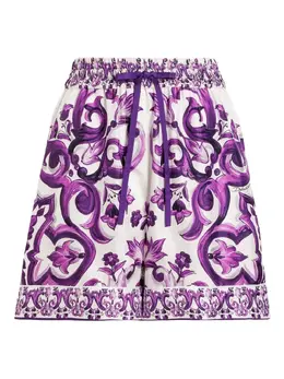 Dolce & Gabbana: Шёлковые шорты 