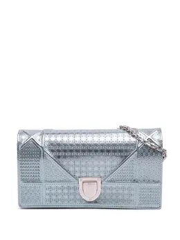 Christian Dior Pre-Owned: Голубой кошелёк 