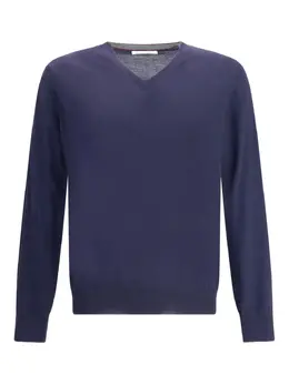 Brunello Cucinelli: Свитер с v-образным вырезом 