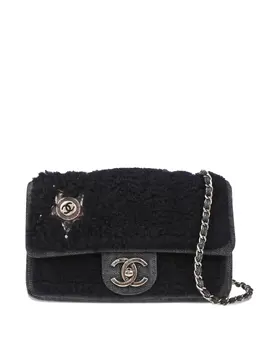 CHANEL Pre-Owned: Синяя сумка 