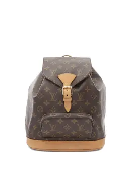 Louis Vuitton Pre-Owned: Коричневый рюкзак 