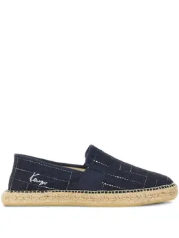 Kenzo: Синие мокасины 