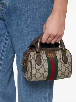 Gucci: Бежевая сумка  Ophidia GG