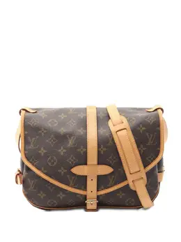Louis Vuitton Pre-Owned: Коричневая сумка 
