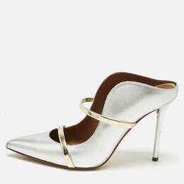 Malone Souliers: Серебристые туфли 