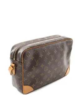 Louis Vuitton Pre-Owned: Коричневая сумка 