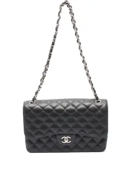 CHANEL Pre-Owned: Серебристая сумка 
