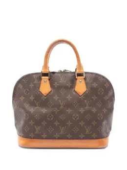 Louis Vuitton Pre-Owned: Коричневая сумка-шоппер 