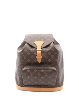 Louis Vuitton Pre-Owned: Коричневый рюкзак 