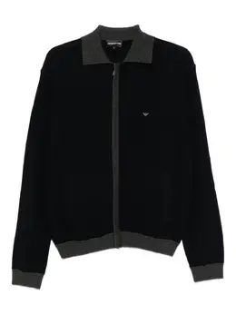 Emporio Armani: Чёрный кардиган 