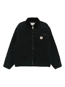 Carhartt WIP: Чёрная куртка  OG Detroit