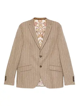 ETRO: Бежевые пиджаки 