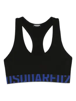 DSQUARED2: Чёрный бюстгальтер 