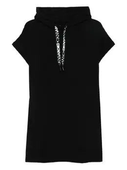 DKNY: Платье с капюшоном 