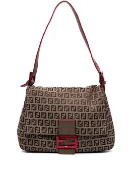 Fendi Pre-Owned: Коричневая сумка 