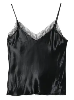 Alberta Ferretti: Кружевное топ 