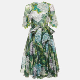 Dolce & Gabbana: Зелёное платье 