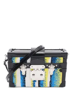 Louis Vuitton Pre-Owned: Чёрный клатч 