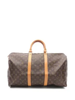 Louis Vuitton Pre-Owned: Коричневая сумка 