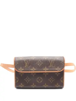 Louis Vuitton Pre-Owned: Коричневая поясная сумка 