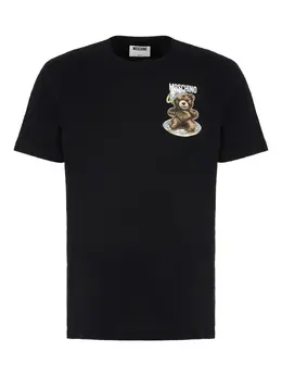 Moschino: Футболка с принтом 