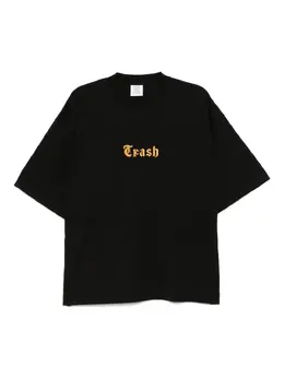 VETEMENTS: Хлопковая футболка 