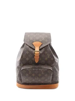 Louis Vuitton Pre-Owned: Коричневый рюкзак 