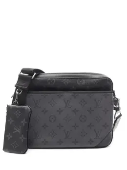 Louis Vuitton Pre-Owned: Чёрная сумка 