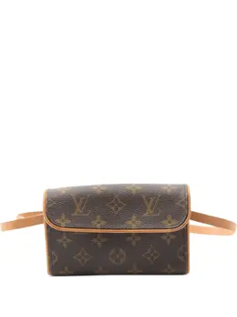 Louis Vuitton Pre-Owned: Коричневая поясная сумка 
