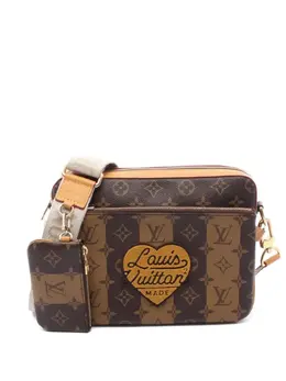 Louis Vuitton Pre-Owned: Сумка в полоску 