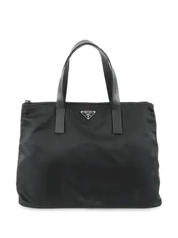 Prada Pre-Owned: Чёрная сумка-шоппер 