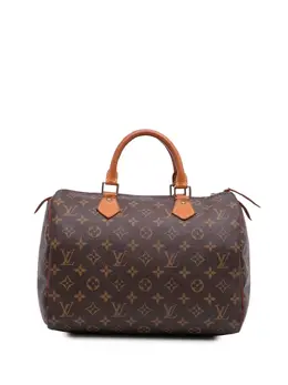 Louis Vuitton Pre-Owned: Коричневая сумка 