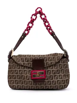 Fendi Pre-Owned: Коричневая сумка 
