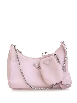 Prada Pre-Owned: Розовая сумка 