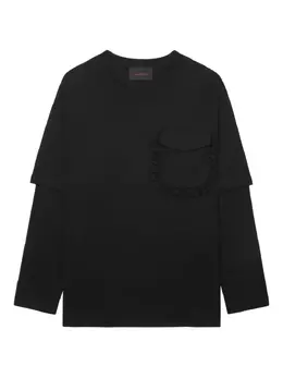 Simone Rocha: Футболка с карманами 