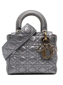 Christian Dior Pre-Owned: Серебристая сумка 
