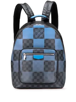 Louis Vuitton Pre-Owned: Чёрный рюкзак 