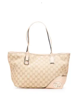 Gucci Pre-Owned: Розовая сумка-шоппер 