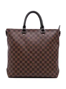 Louis Vuitton Pre-Owned: Коричневая сумка-шоппер 