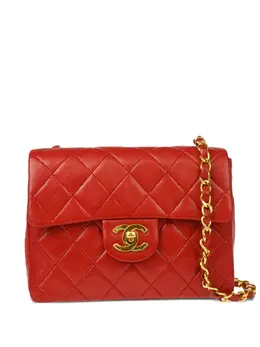 CHANEL Pre-Owned: Красная сумка 