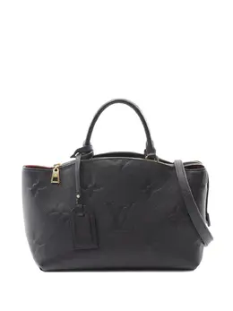 Louis Vuitton Pre-Owned: Чёрная сумка-шоппер 