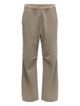 MM6 Maison Margiela: Флисовые брюки 