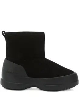 Moon Boot: Чёрные ботинки 