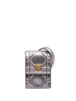Christian Dior Pre-Owned: Серебристая сумка через плечо 