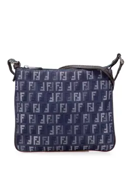 Fendi Pre-Owned: Голубая сумка через плечо 