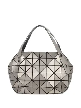 Bao Bao Issey Miyake: Серебристая сумка-шоппер 