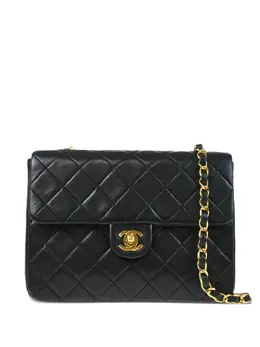 CHANEL Pre-Owned: Чёрная сумка 
