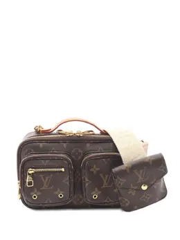 Louis Vuitton Pre-Owned: Коричневая сумка через плечо 
